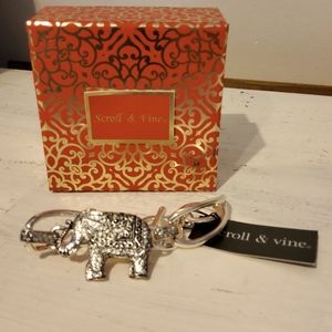 Elephant Chain Link Bracelet